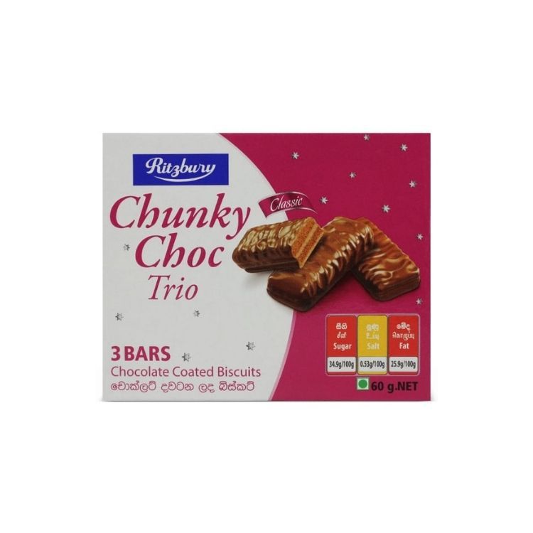 Ritzbury Chunky Choc 60G_0