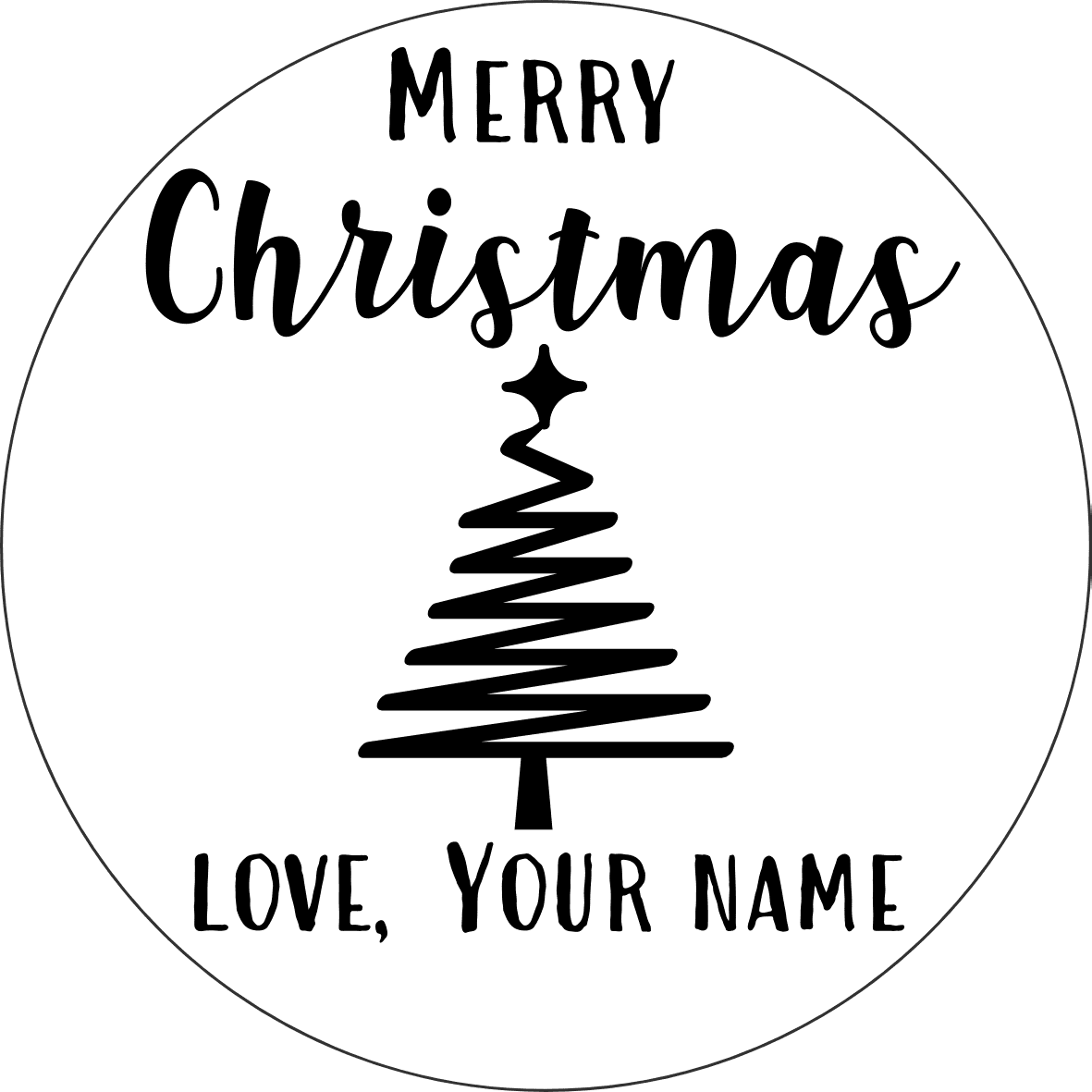 Personalised Christmas Stickers _2