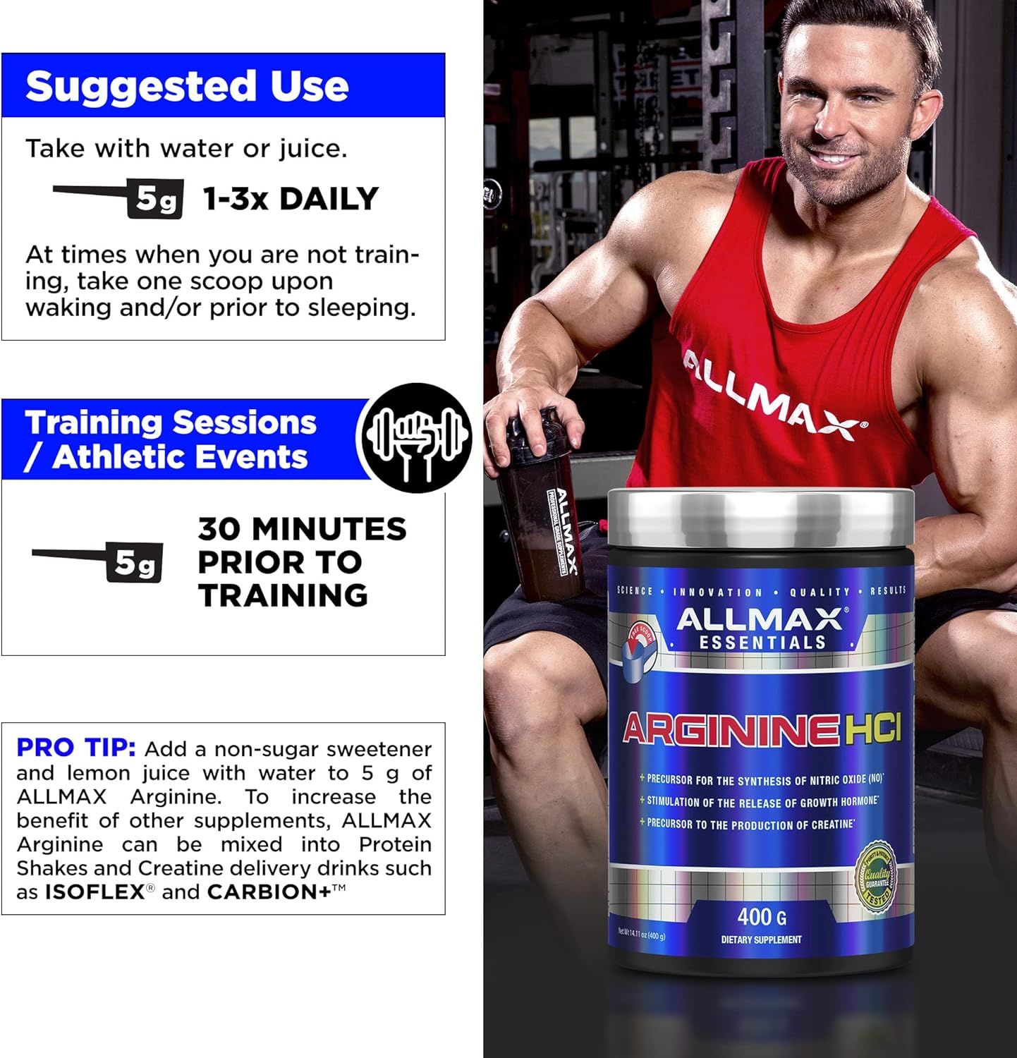 ALLMAX NUTRITION ARGININE 400G_2