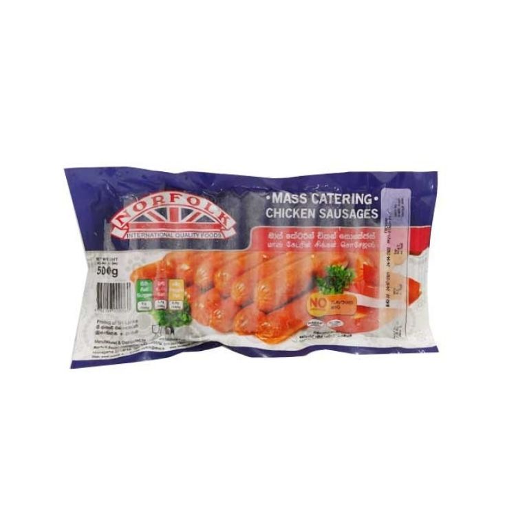 Crescent Mass Catering Chicken Sausages 500G_0