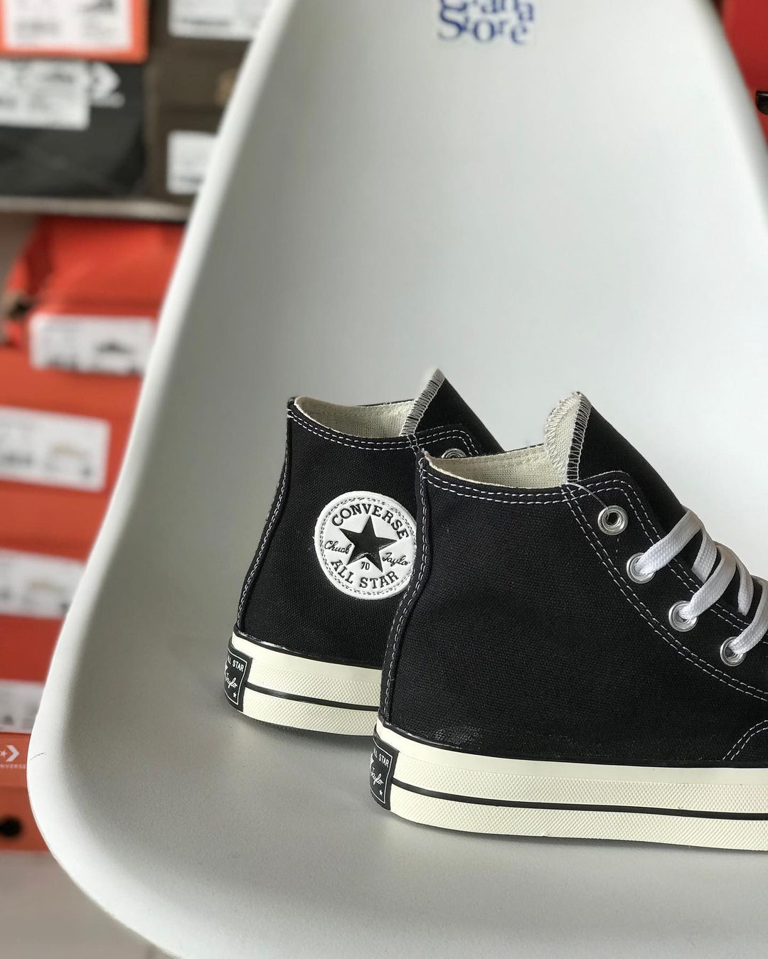 Converse 70 Hi Black White_2