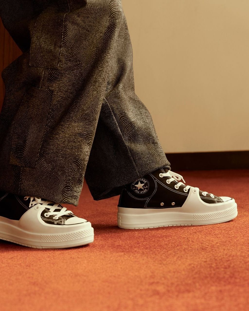 Converse Chuck Taylor All Star High Construct Black White _0