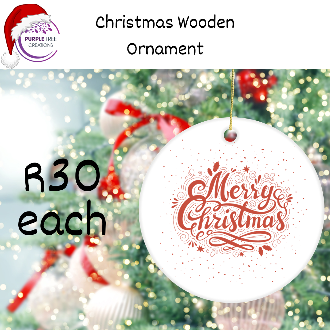 Wooden Christmas Ornaments_0