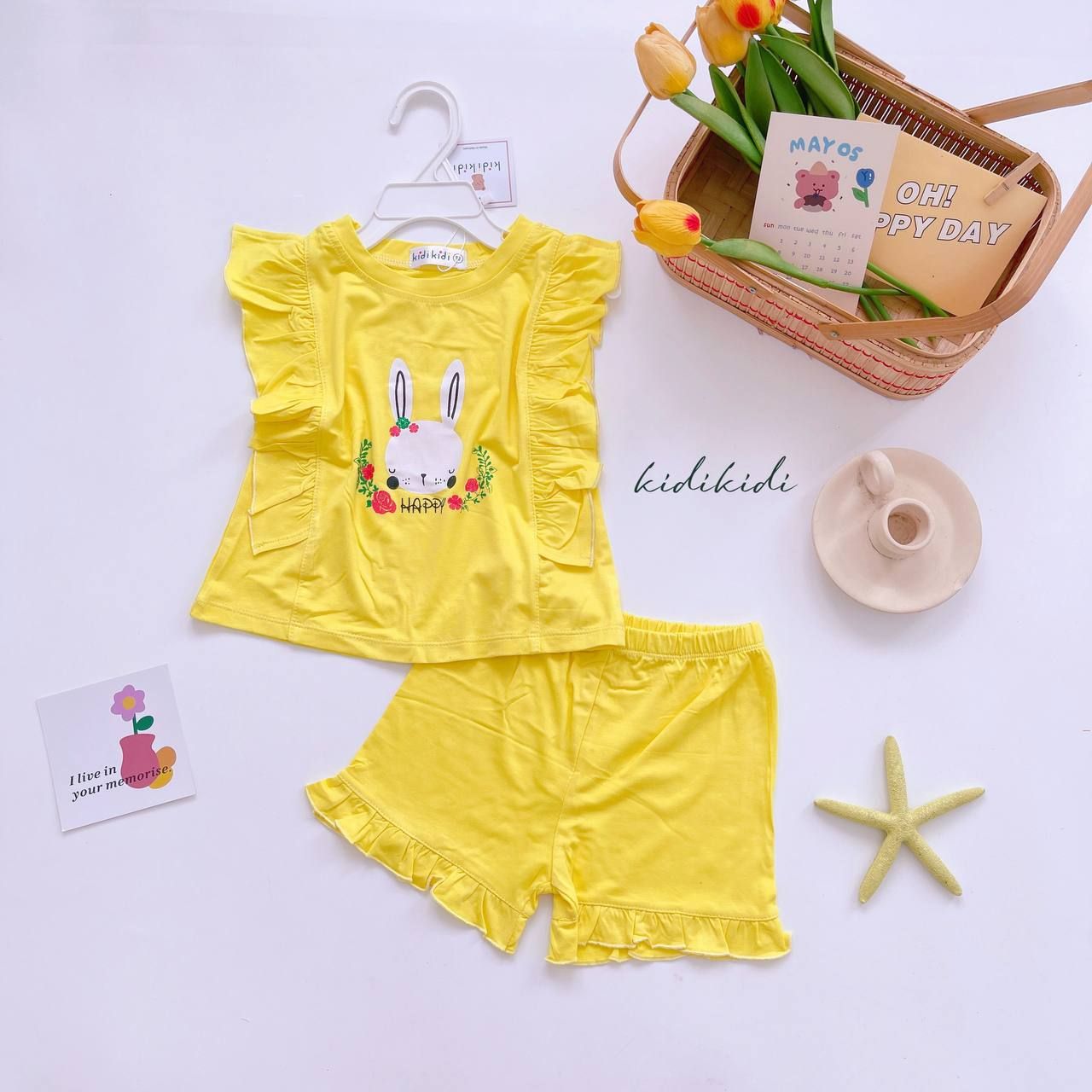 [49] Ruffle Sleeveless Play Set (90~130)_4