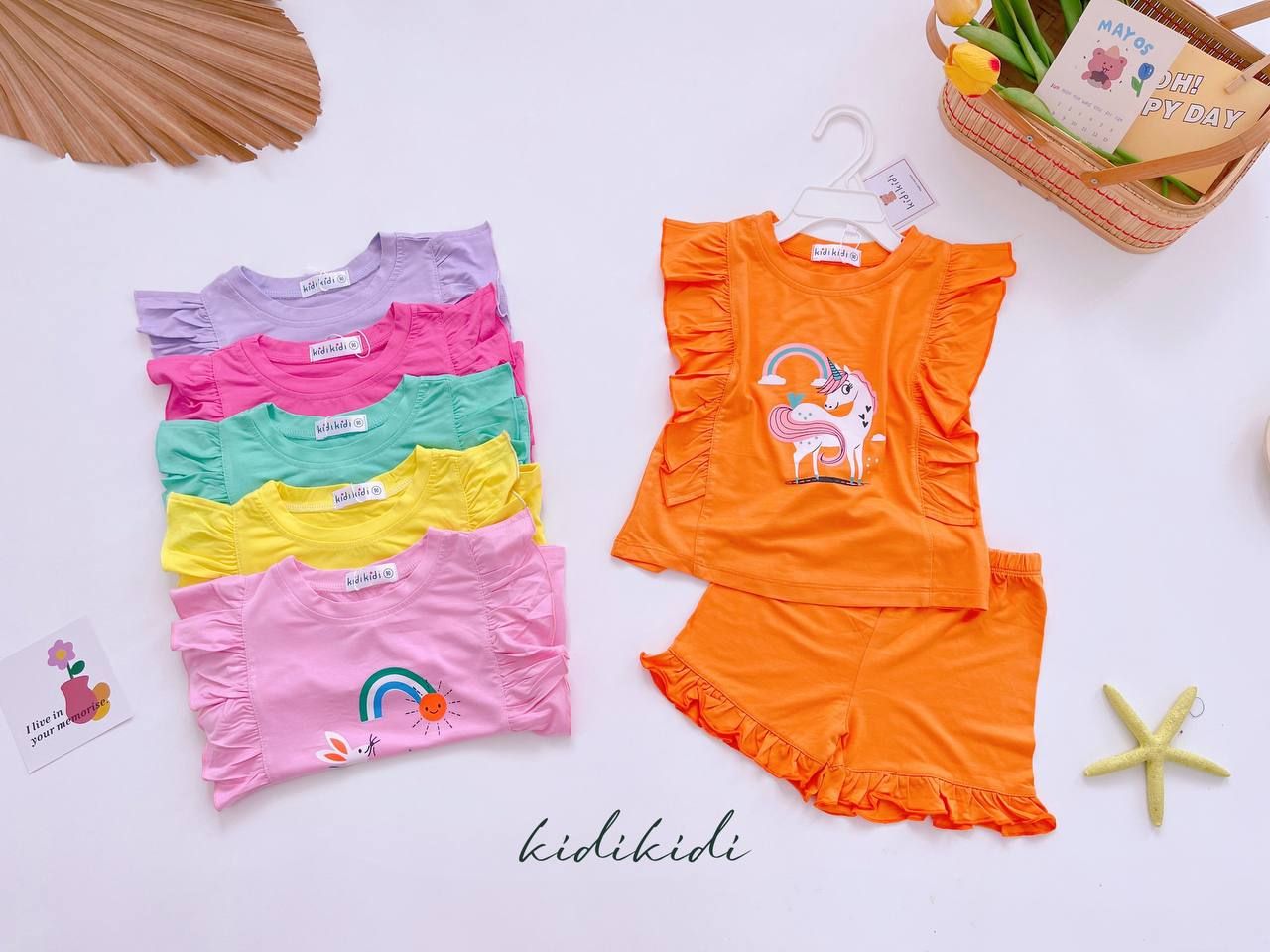 [49] Ruffle Sleeveless Play Set (90~130)_0