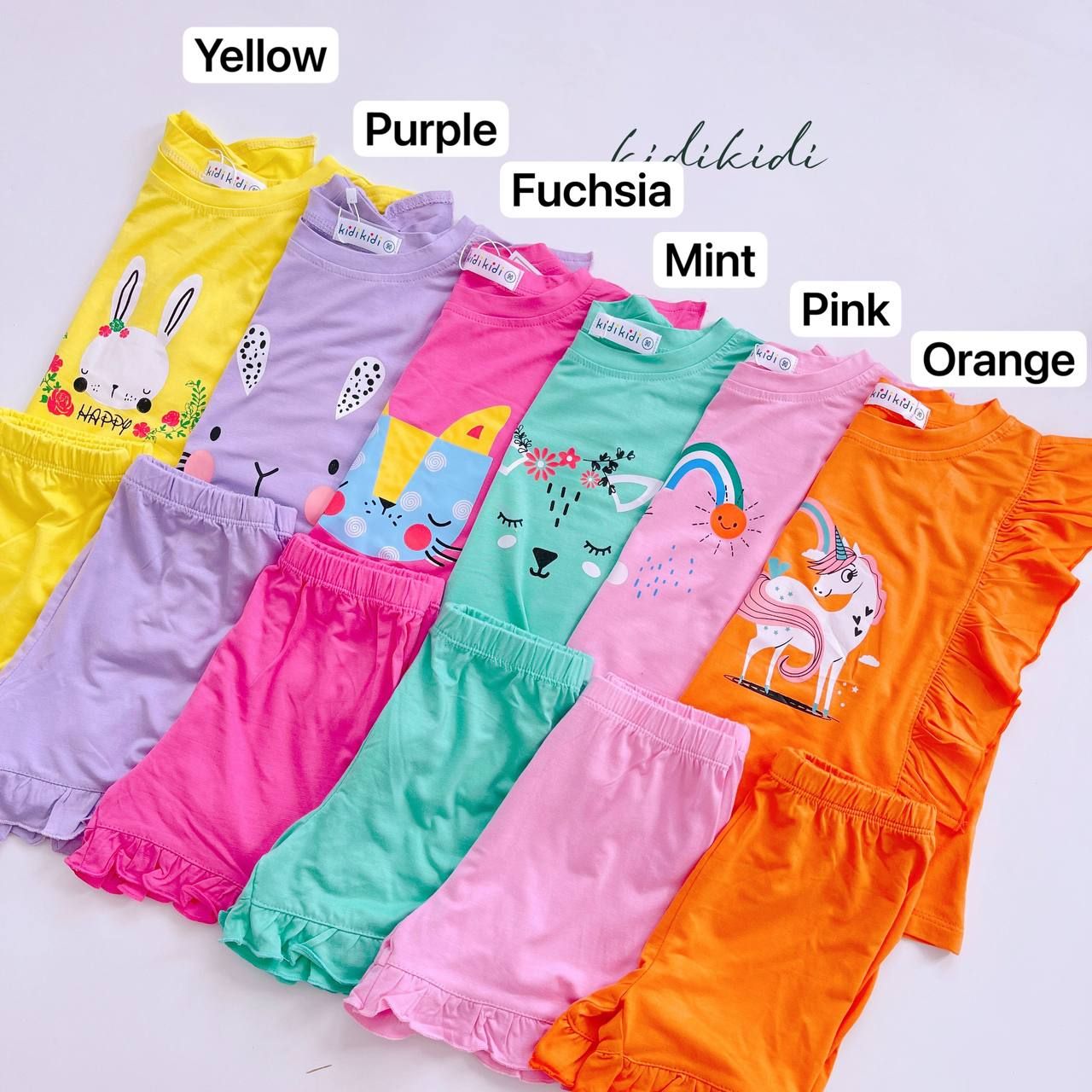 [49] Ruffle Sleeveless Play Set (90~130)_1