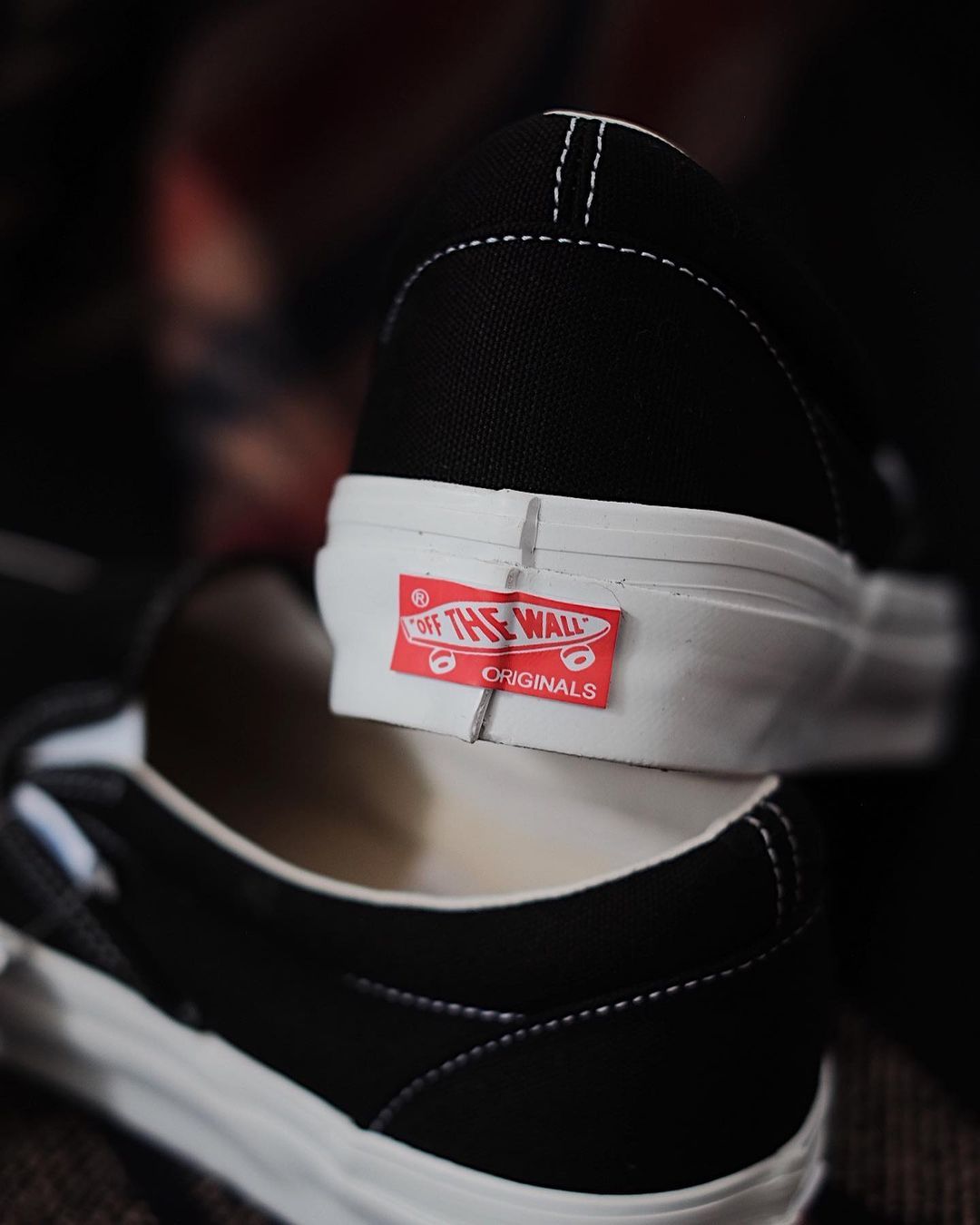 Vans Slip On Vault OG LX Black White_1