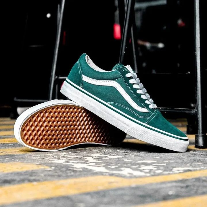 Vans off the wall x Old Skool "True Green"_3