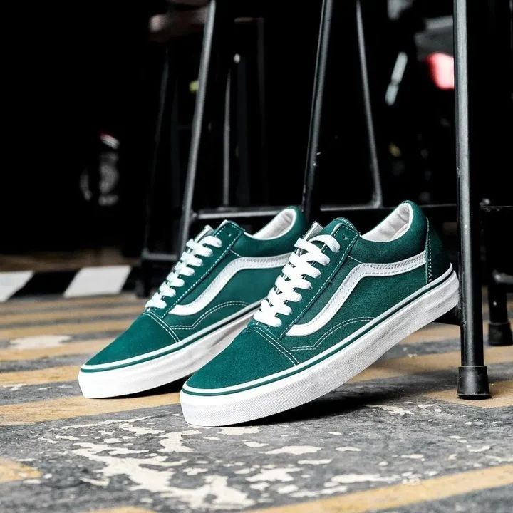 Vans off the wall x Old Skool "True Green"_0