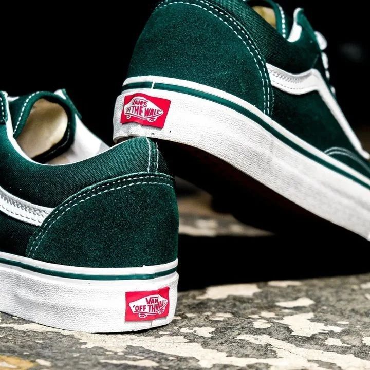 Vans off the wall x Old Skool "True Green"_4