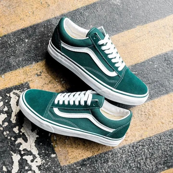 Vans off the wall x Old Skool "True Green"_1