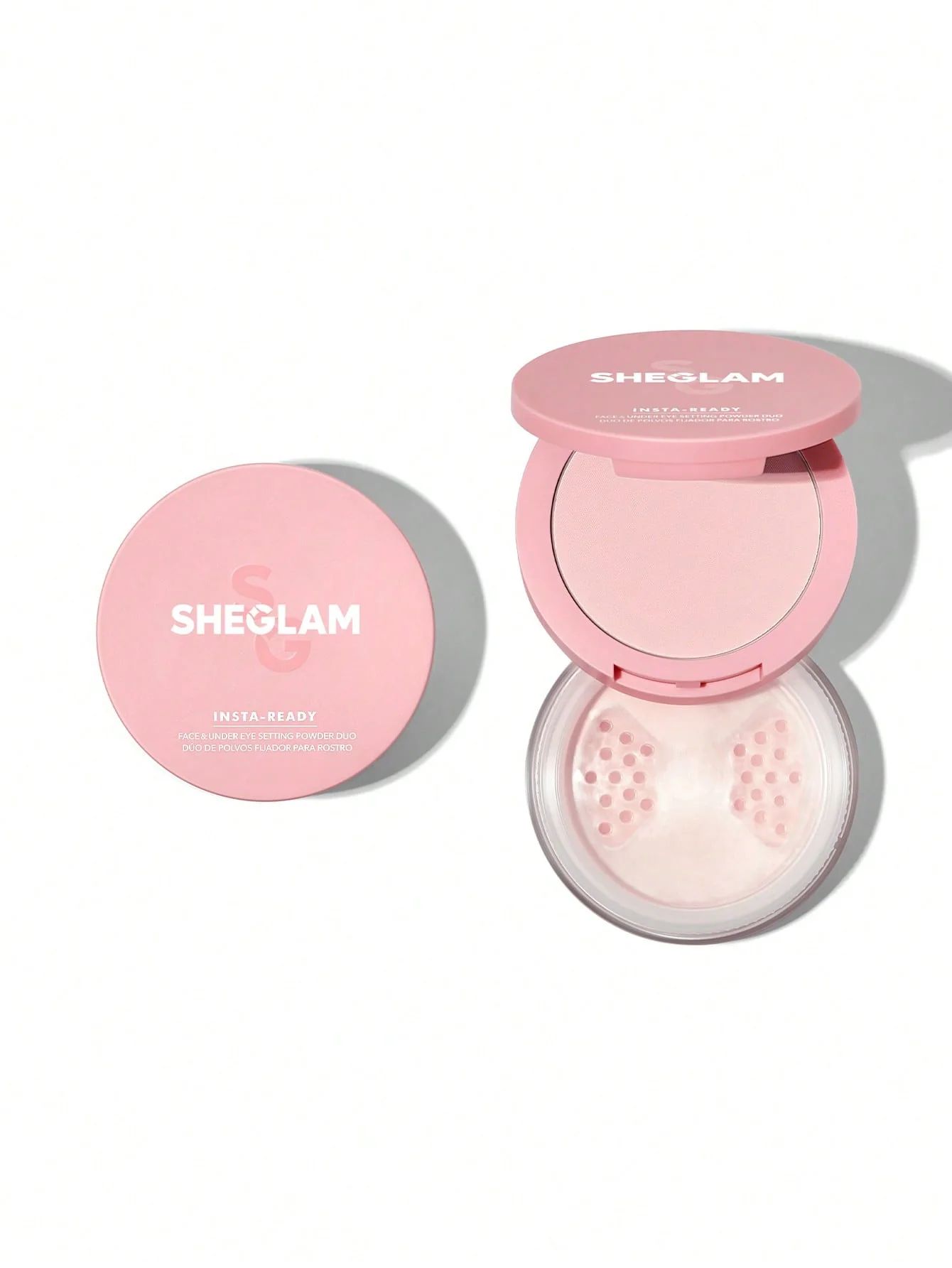 SHEGLAM Insta-Ready Face & Under Eye Setting Powder Duo - Bubblegum_0