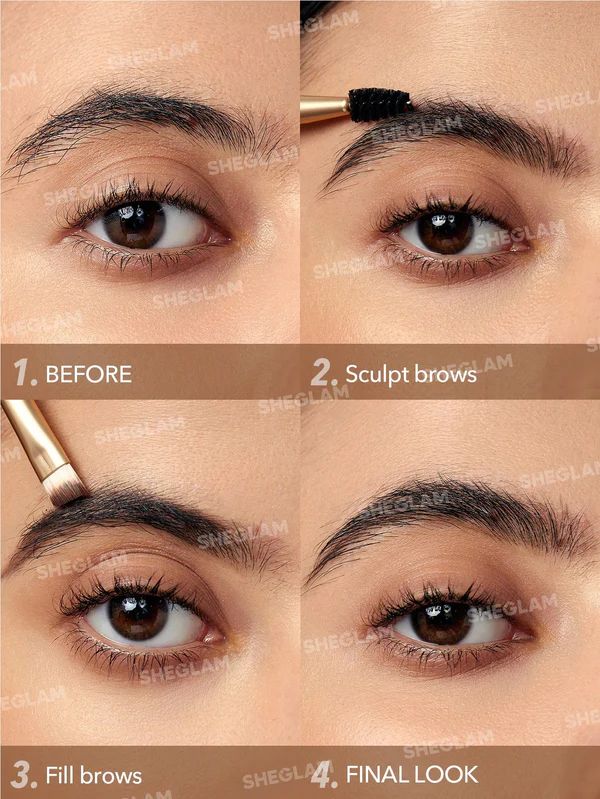 SHEGLAM Boss Brow Waterproof Pomade - Soft Brown_3