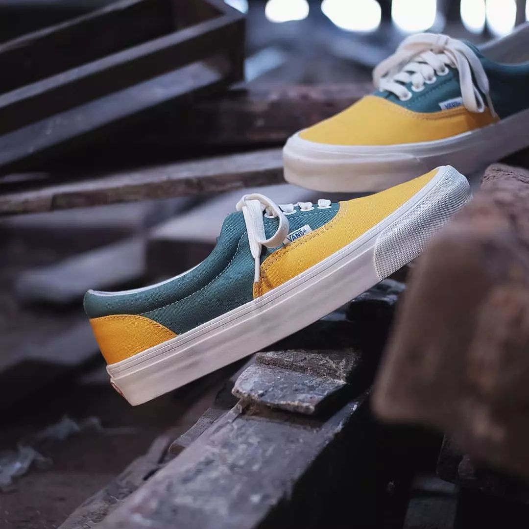 Vans Authentic "Yellow/Green"_0