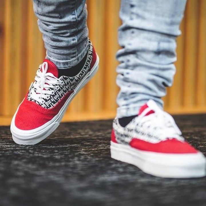 Vans Era 95 x Fear of God Red_0