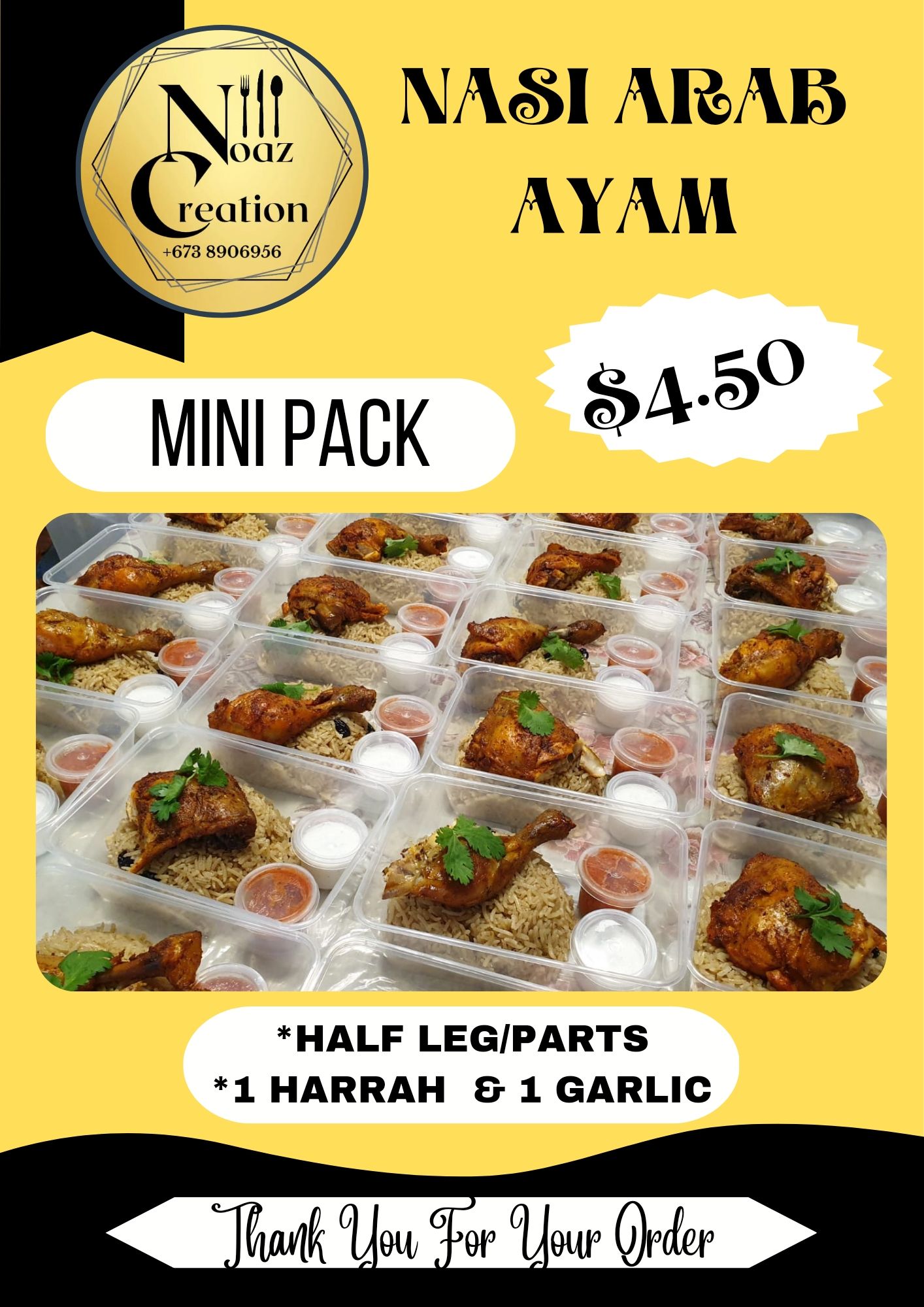 Nasi Arab Ayam-Mini Packs_0