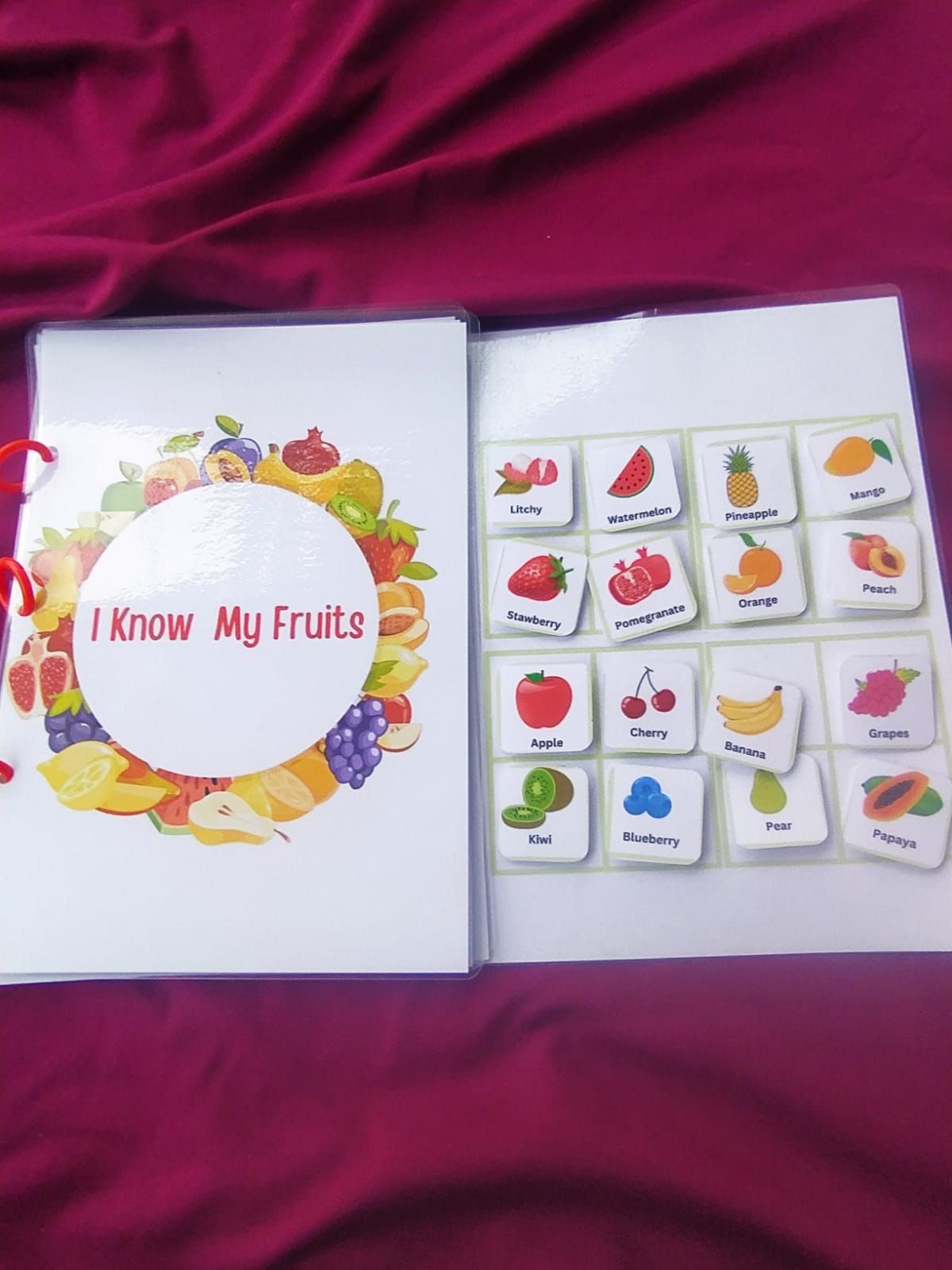 'I Know My Fruits' Busy Book_0