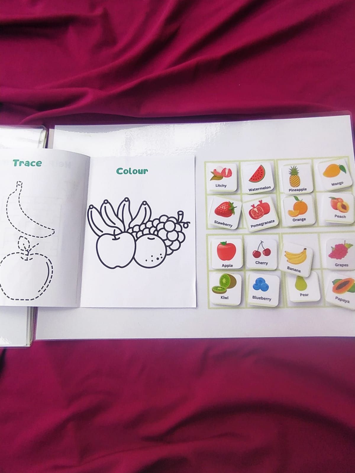 'I Know My Fruits' Busy Book_4