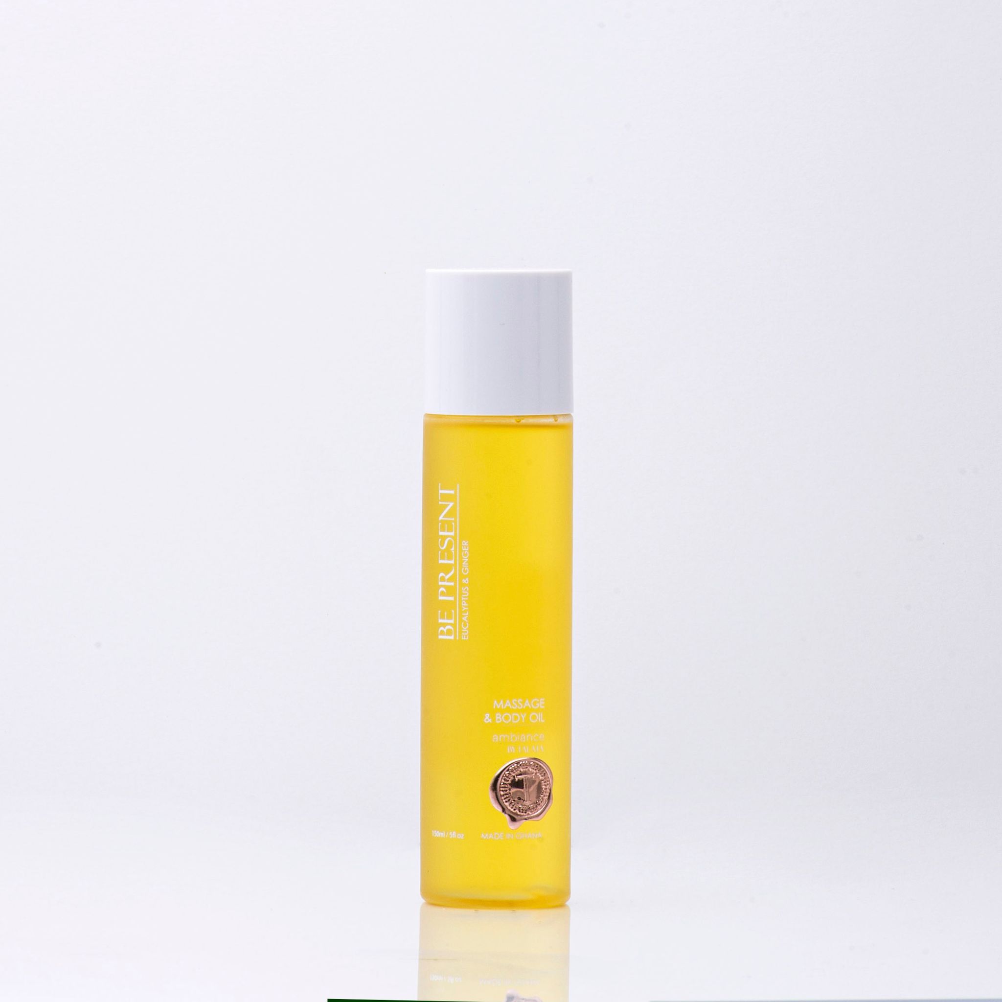 BE PRESENT - Saffron & Ginger - CLASSIC BODY & MASSAGE OIL - 150ml_0