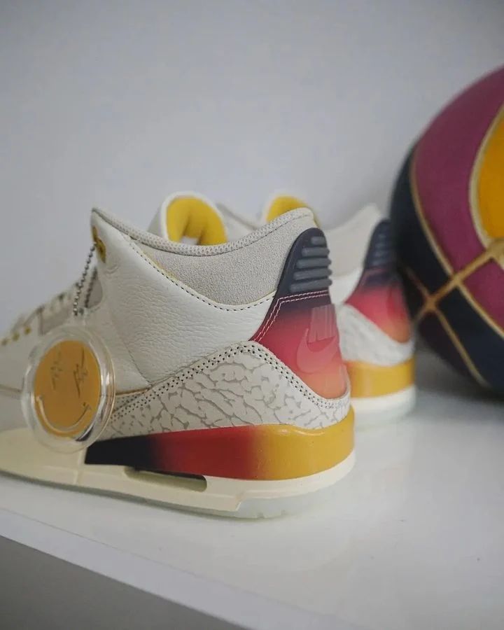 Air Jordan 3 x J Balvin "Medelline sunset _1