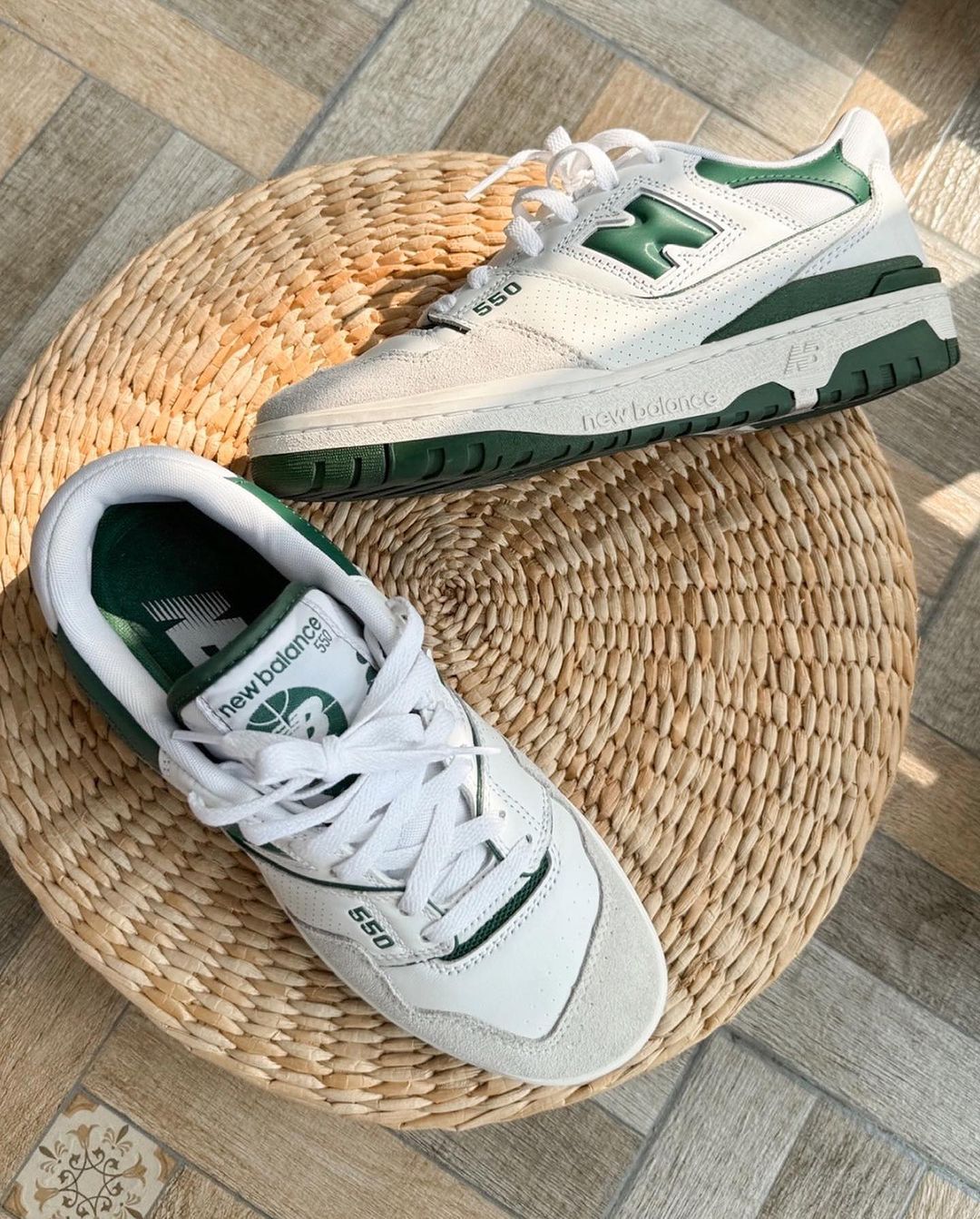 New Balance 550 'White Green,'_1