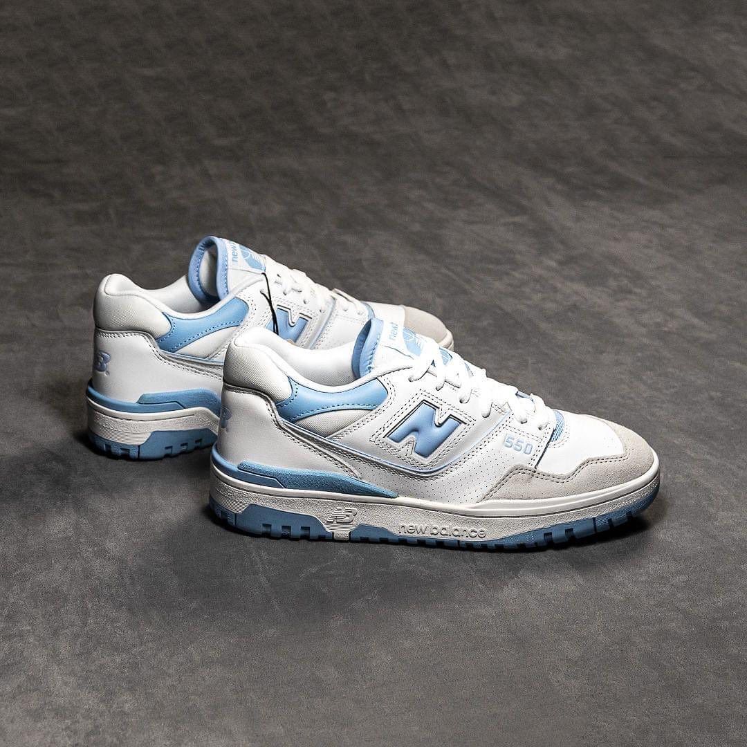 New Balance 550 Sea Salt "Blue Haze,"_0