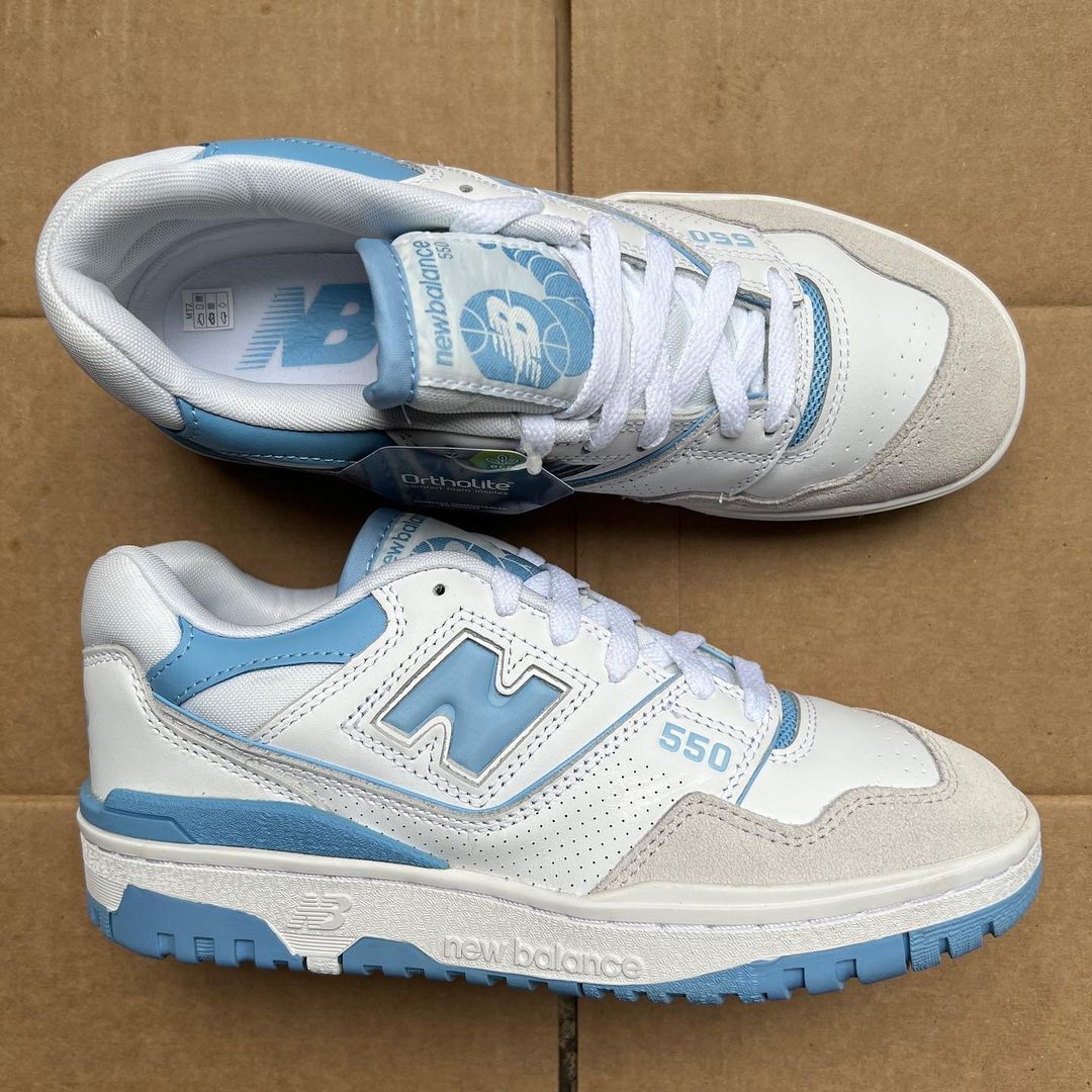  New Balance 550 in 'University Blue,' _0