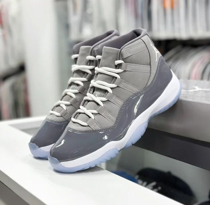 Air Jordan 11 High in the coveted "Cool Grey" colorway _1