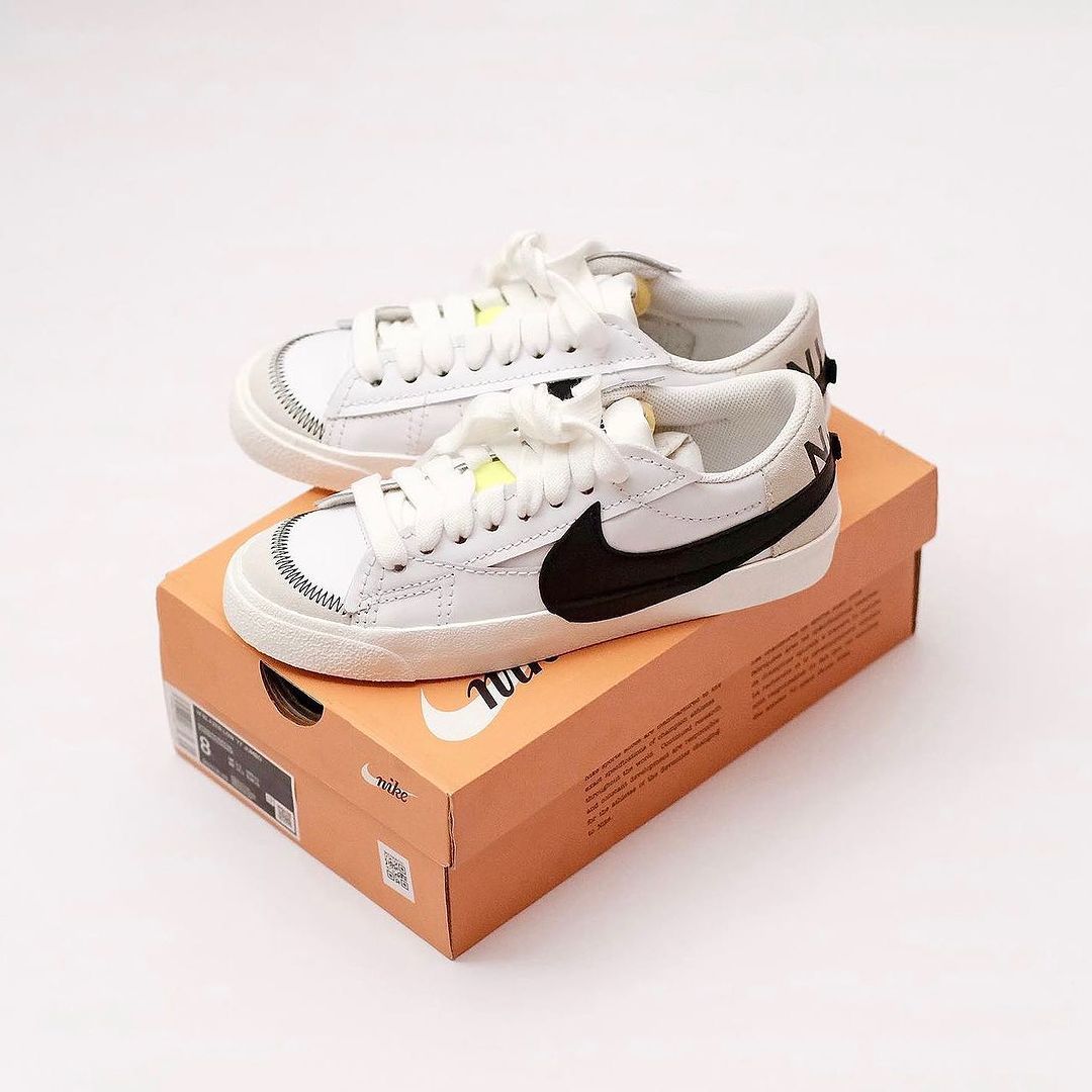 Nike Blazer Low '77 Jumbo White Black_0