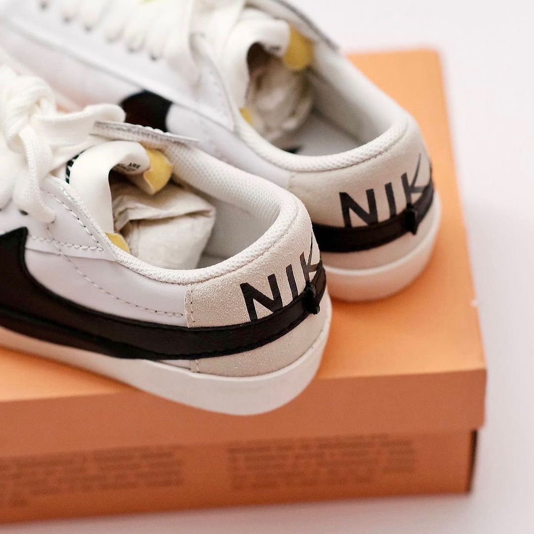 Nike Blazer Low '77 Jumbo White Black_2