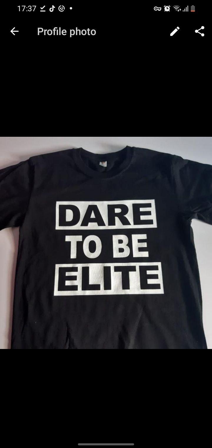 Dare To Be Elite Ts (Cotton Blend)_0