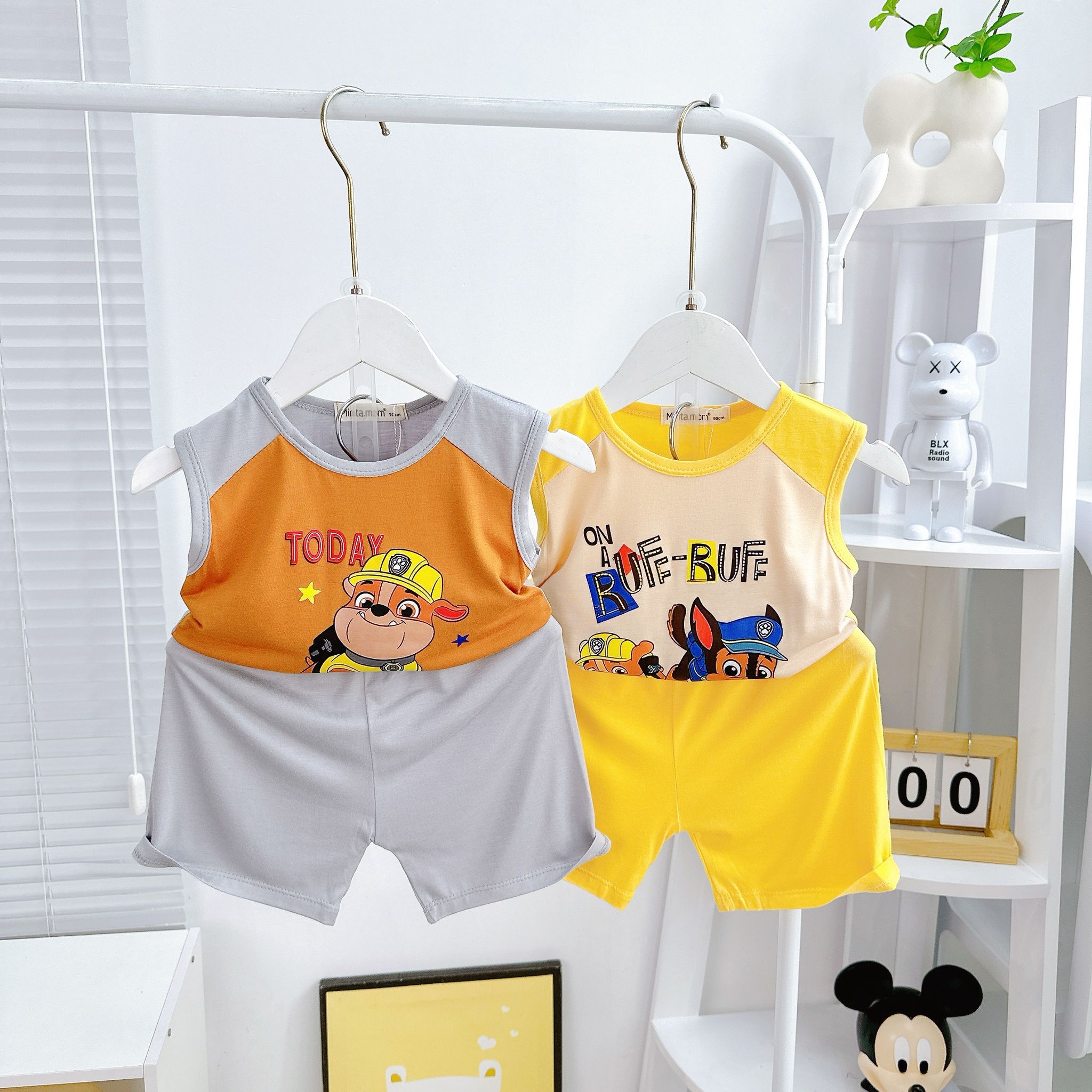 [53] Paw Patrol Sleeveless Play Set (90~120)_4