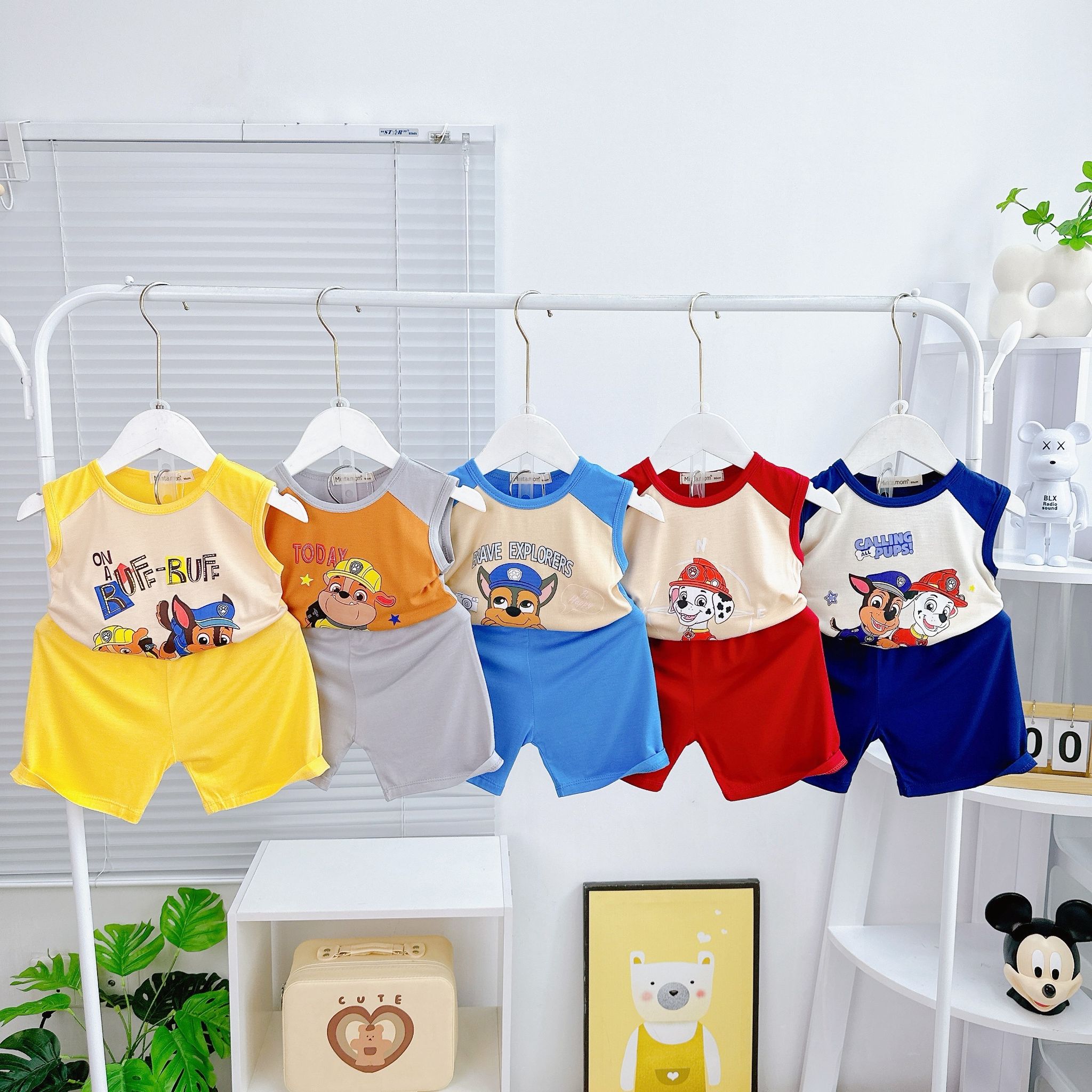 [53] Paw Patrol Sleeveless Play Set (90~120)_0