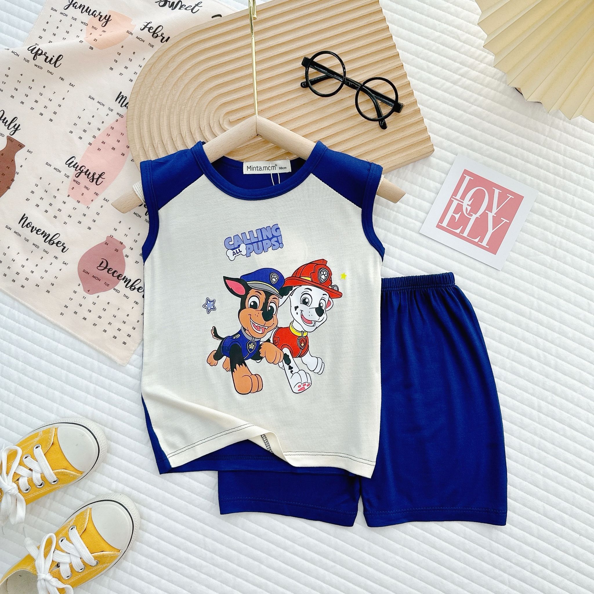 [53] Paw Patrol Sleeveless Play Set (90~120)_9