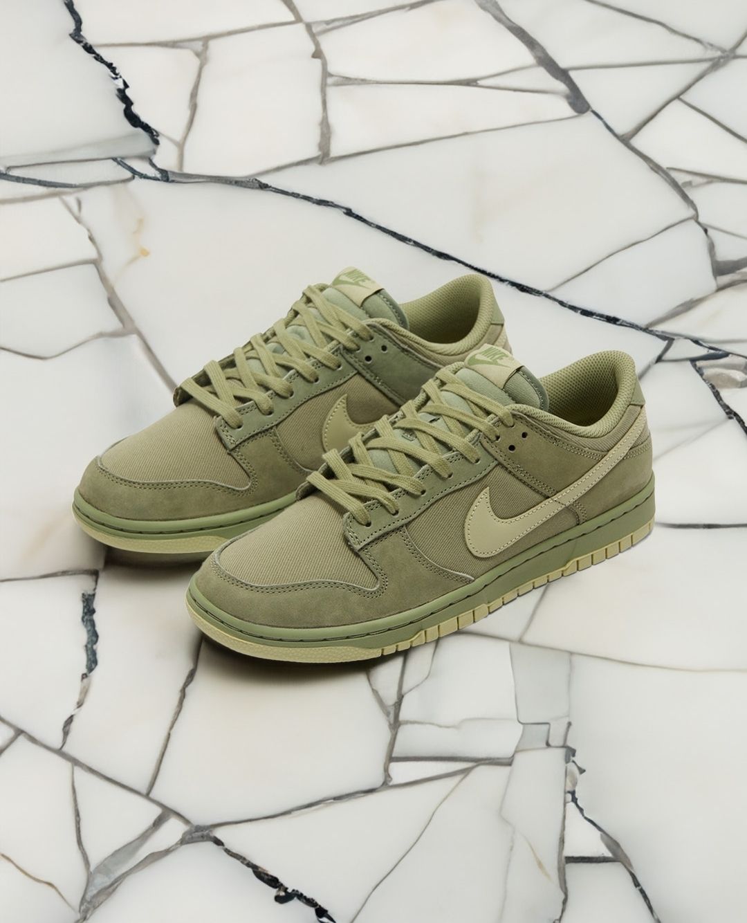 Nike Dunk Low in "Oil Green,"_0