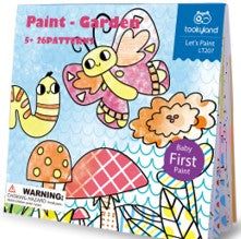 Tooky Water Paint Book - Garden_0