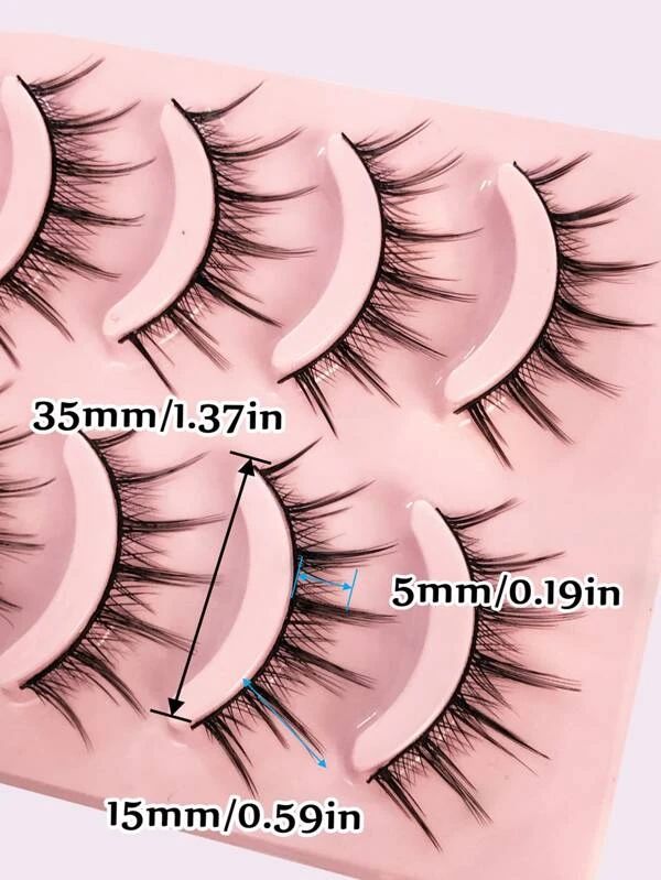 5 pairs Manga Eyelashes_4