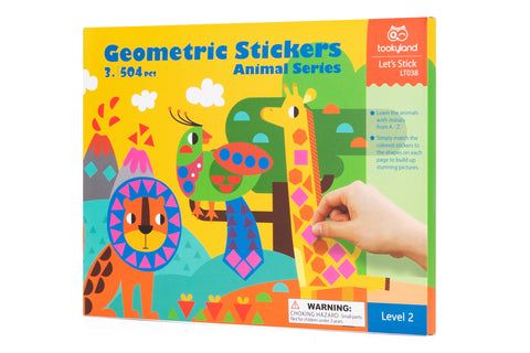 Tooky Geometric Stickers - Animals A-Z_0