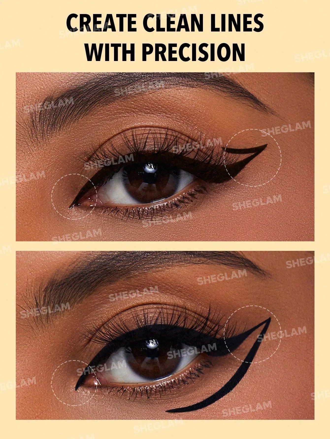 SHEGLAM Line & Define Waterproof Liquid Eyeliner - Brown_1