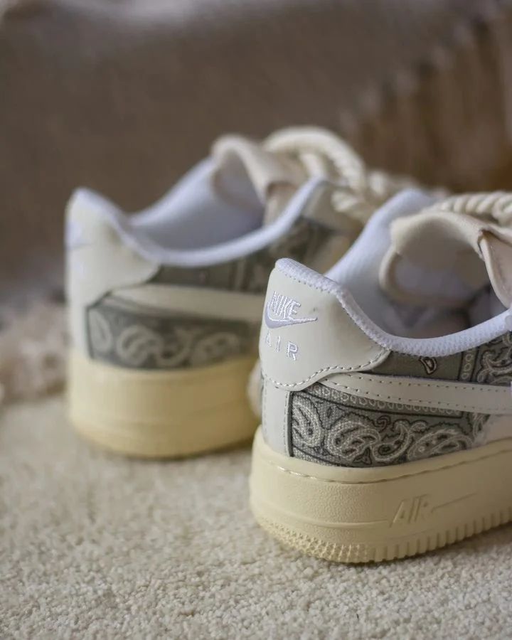 Air Force 1s "Paisley Canvas,"_2