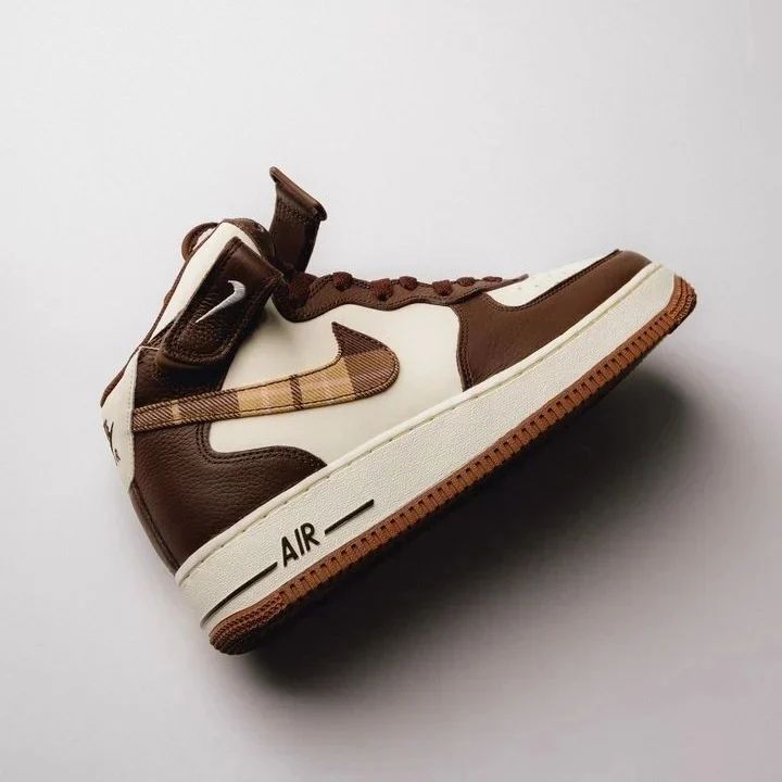 Air Force 1 High '07 "Brown Plaid,"_0