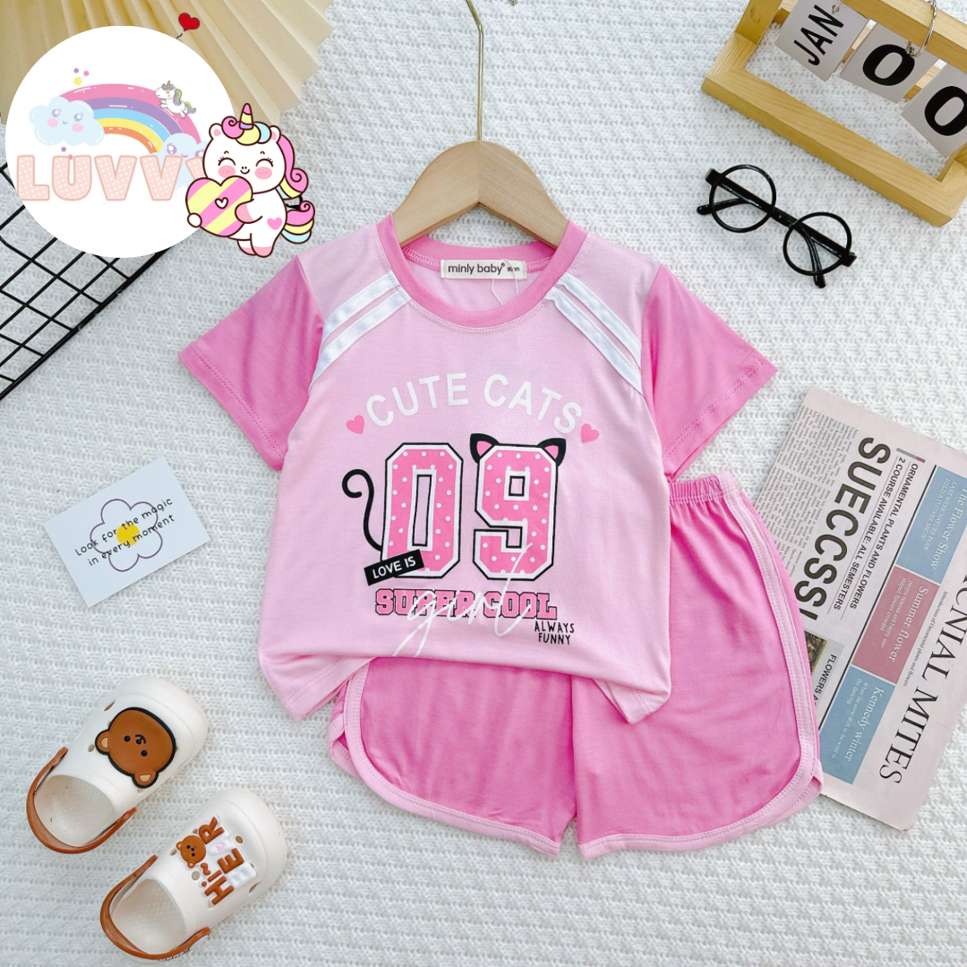 [56] Unisex Sporty Colourblock Play Set (90~120)_5