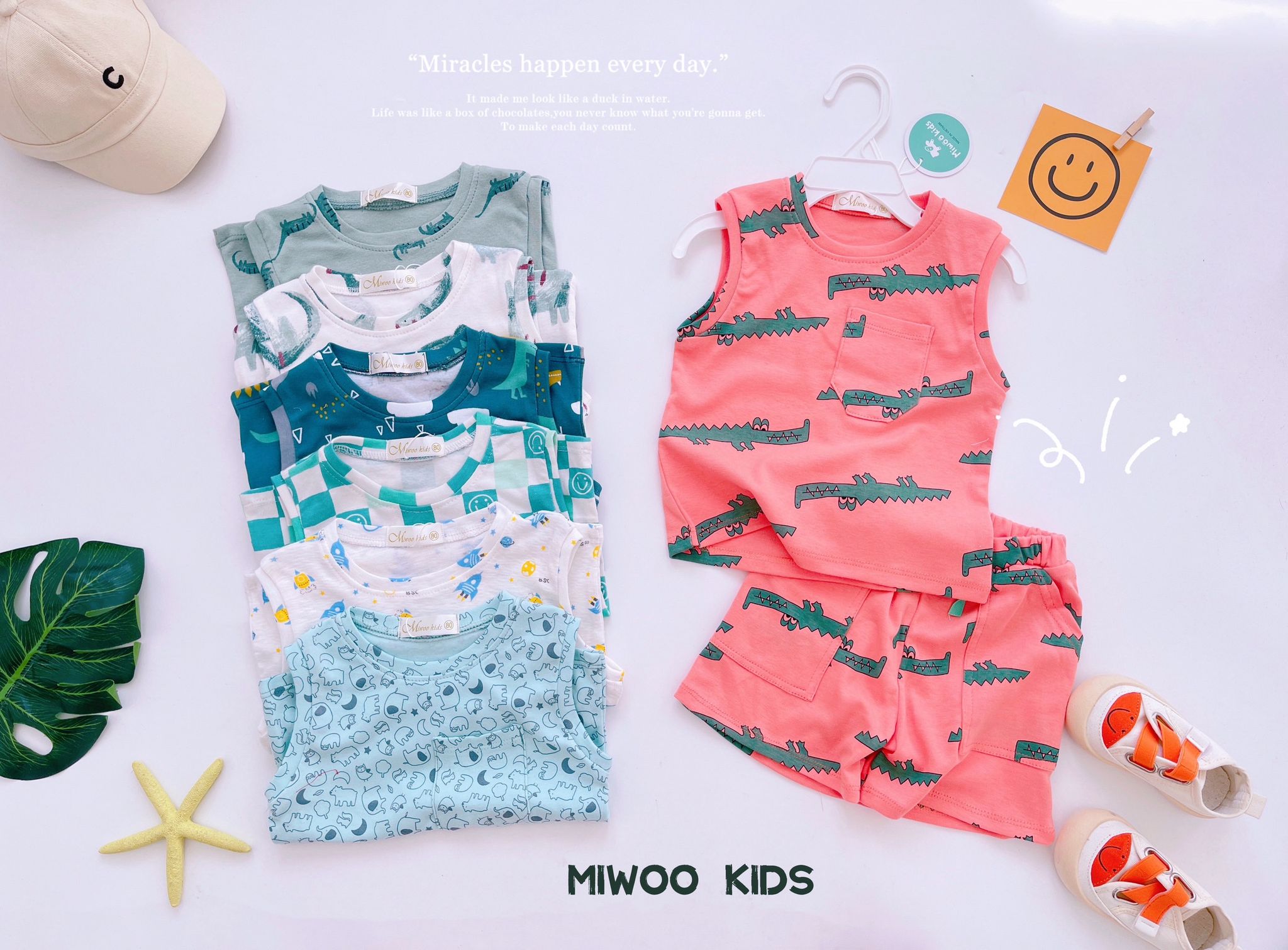 [57] Sleeveless Prints Play Set (80~120)_0