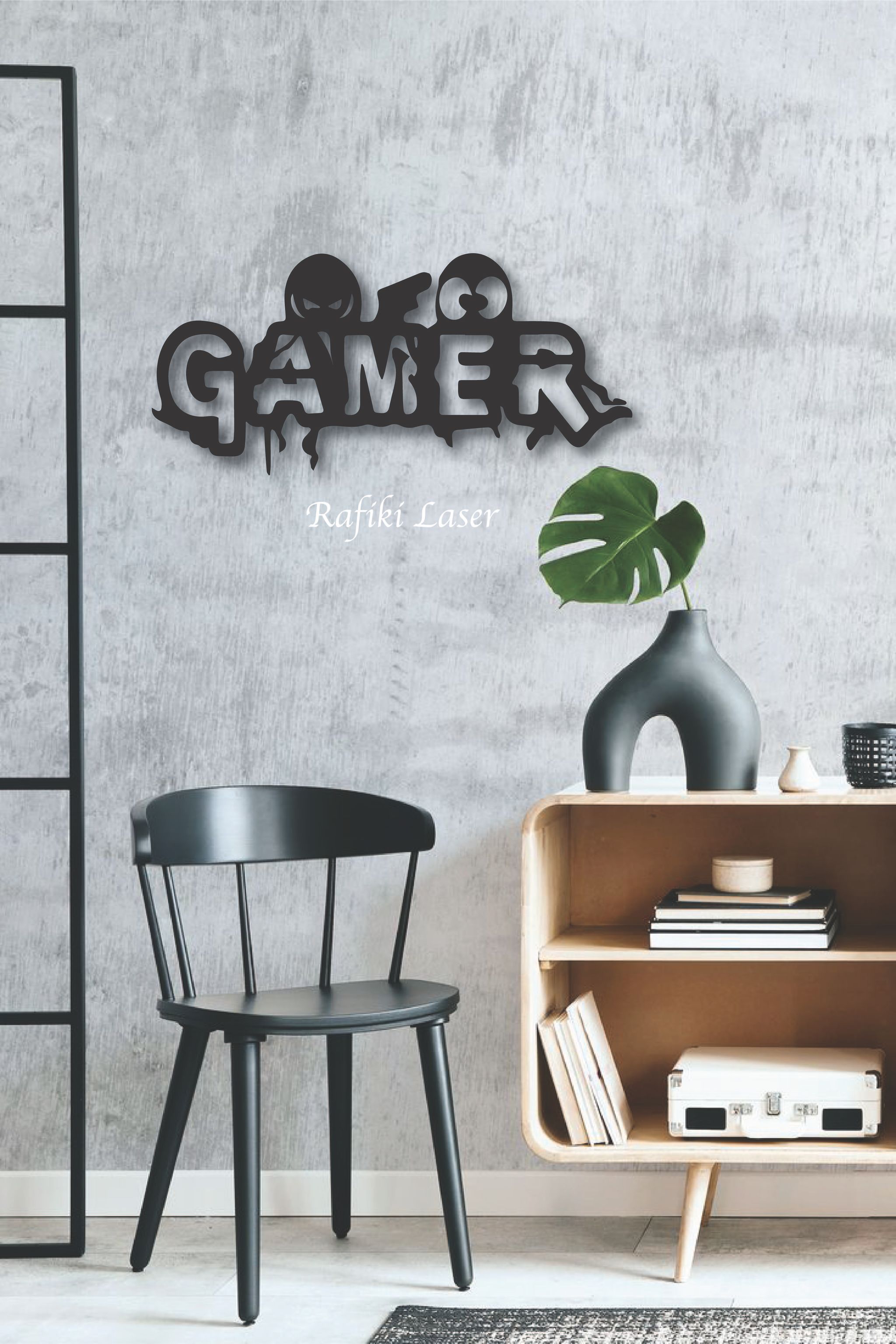 Gamer Metal Wall Art Decor_0