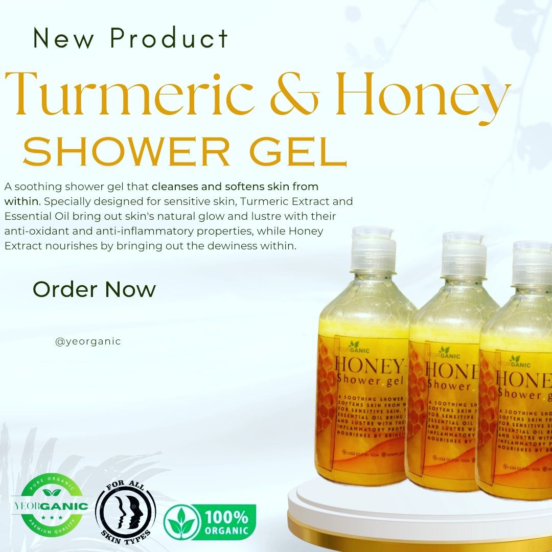 Turmeric & Honey shower gel _0