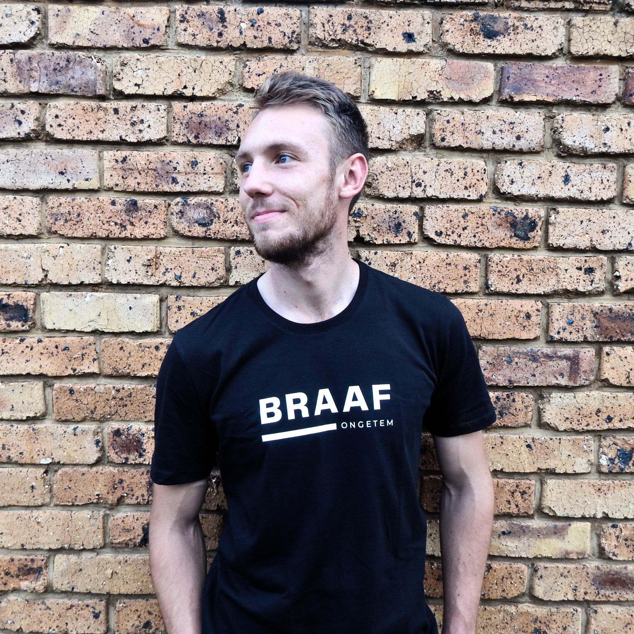 Swart BRAAF T-hemp (Slim fit)_1