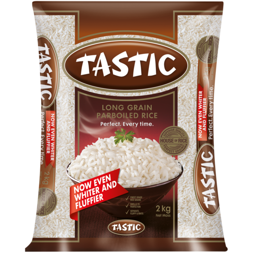 Tastic Original Long Grain Parboiled White Rice 2kg_0