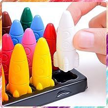 Spaceship Crayons 12 Pcs_3