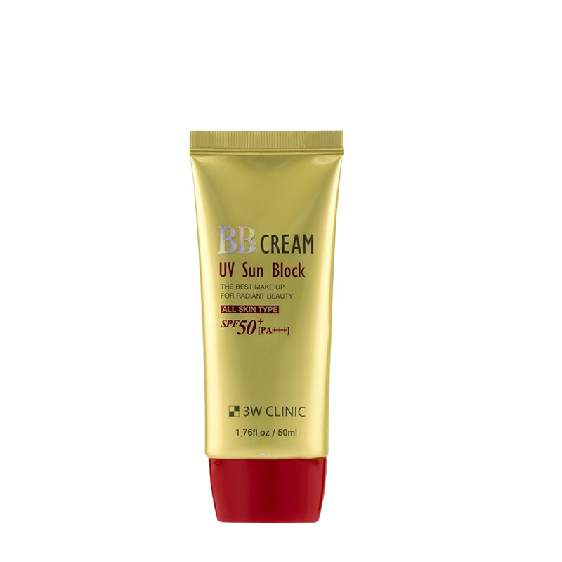 3W Clinic BB Cream UV Sun Block SPF50 PA+++ 50ml_0