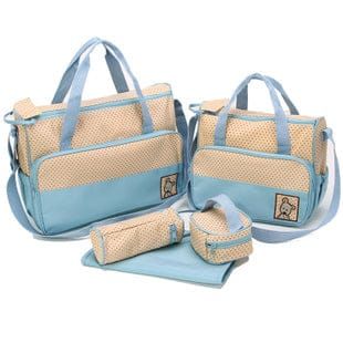 5 Pcs Nappy Bag Set_0